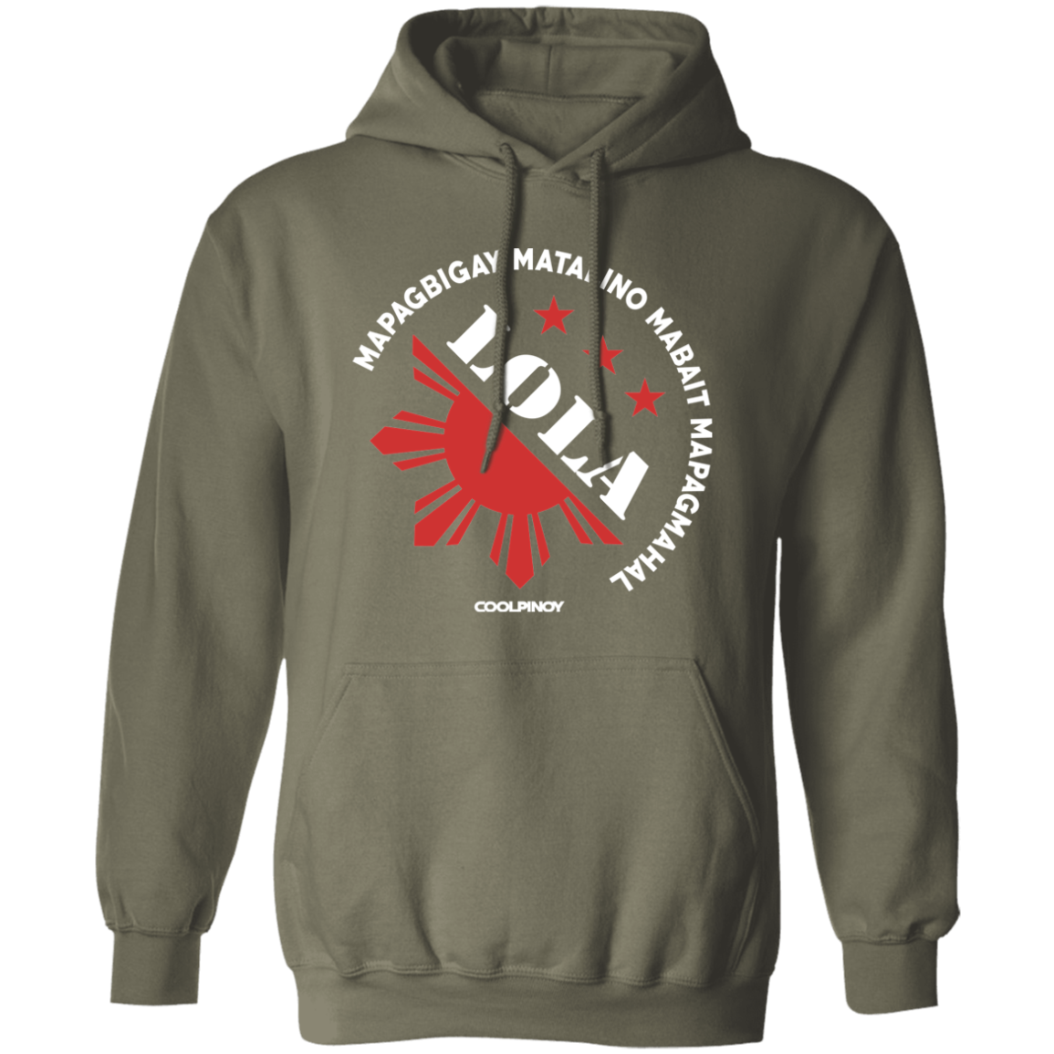 Matalino Mapagmahal Lola Unisex Pullover Hoodie