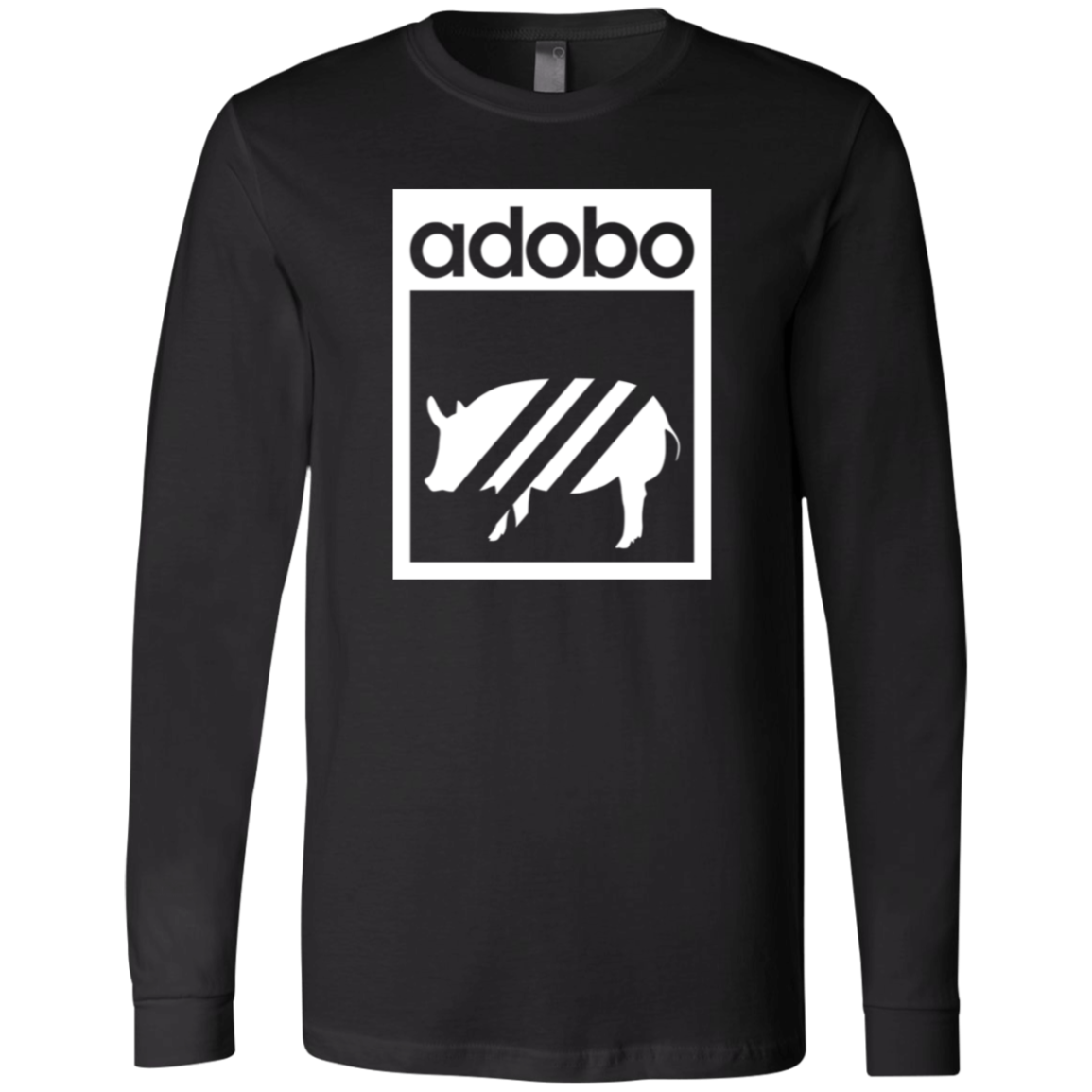 Pork Adobo Mens Jersey Long Sleeve T-Shirt