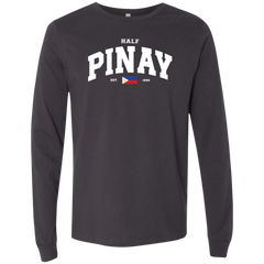 Half Pinay Unisex Jersey Long Sleeve T-Shirt