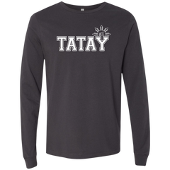 No 1 Tatay Mens Jersey Long Sleeve T-Shirt