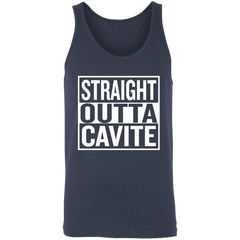 Straight Outta Cavite Unisex Cotton Tank Top