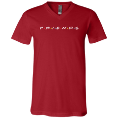 Priends Unisex Jersey V-Neck T-Shirt