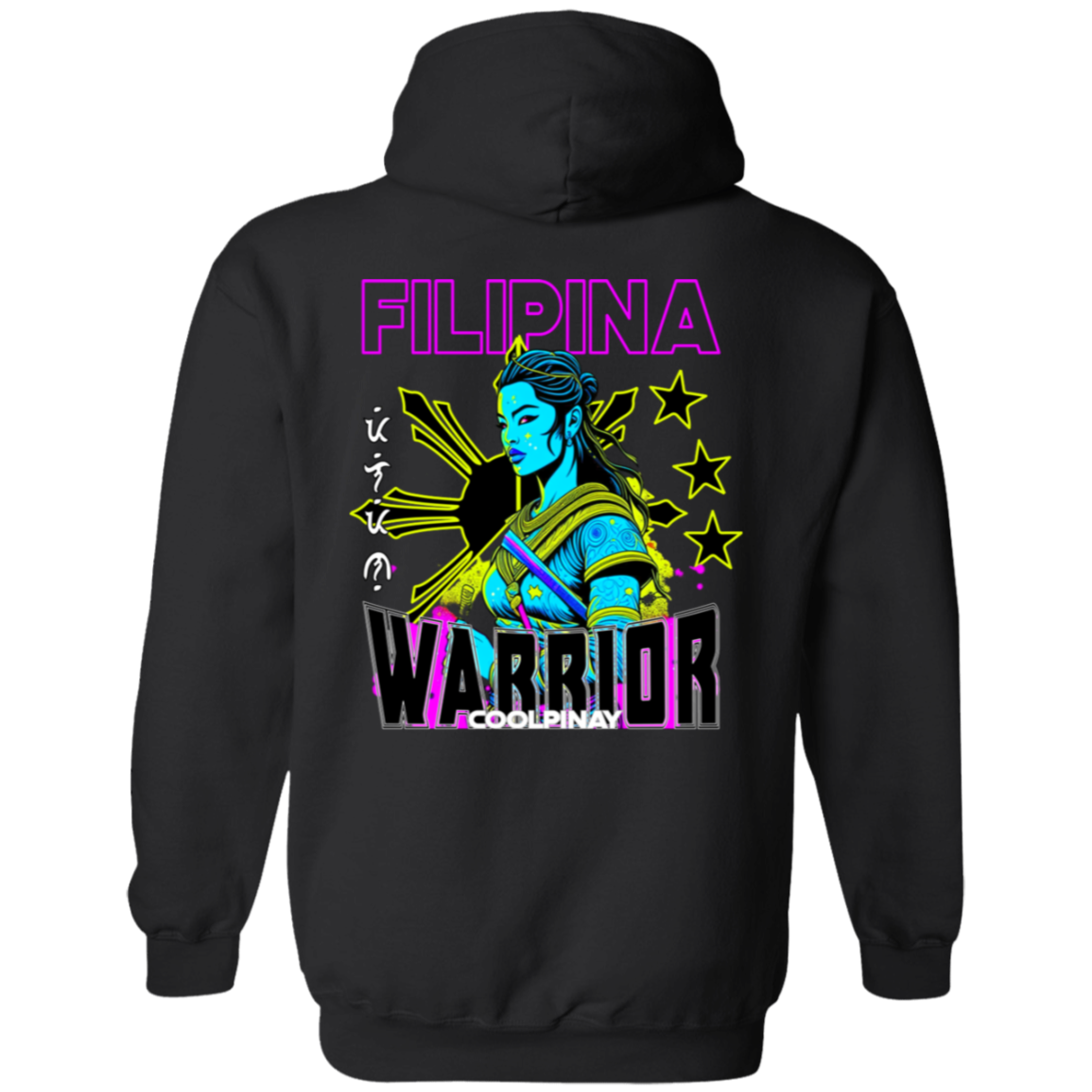 Filipina Warrior Psychadelic Unisex Pullover Hoodie