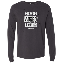 Sisig Adobo Lechon Mens Jersey Long Sleeve T-Shirt