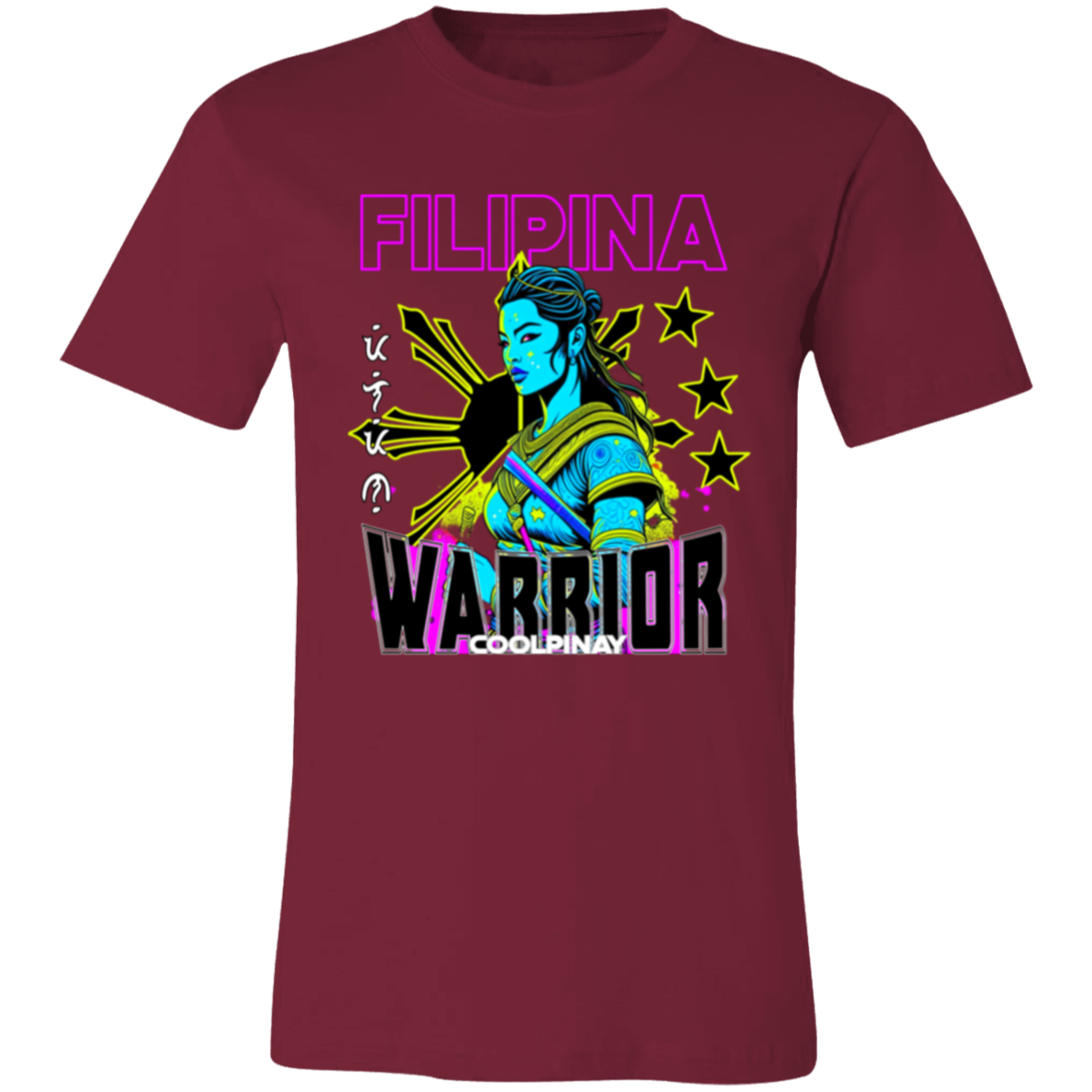 Filipina Warrior Psychadelic Unisex Jersey T-Shirt