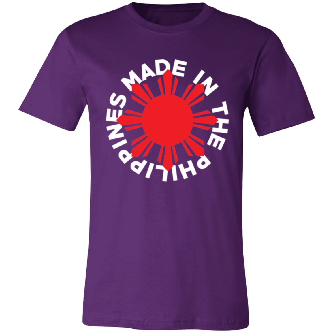 Made in the Philippines Red Sun Unisex Jersey T-Shirt