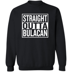 Straight Outta Bulacan Unisex Crewneck Pullover Sweatshirt