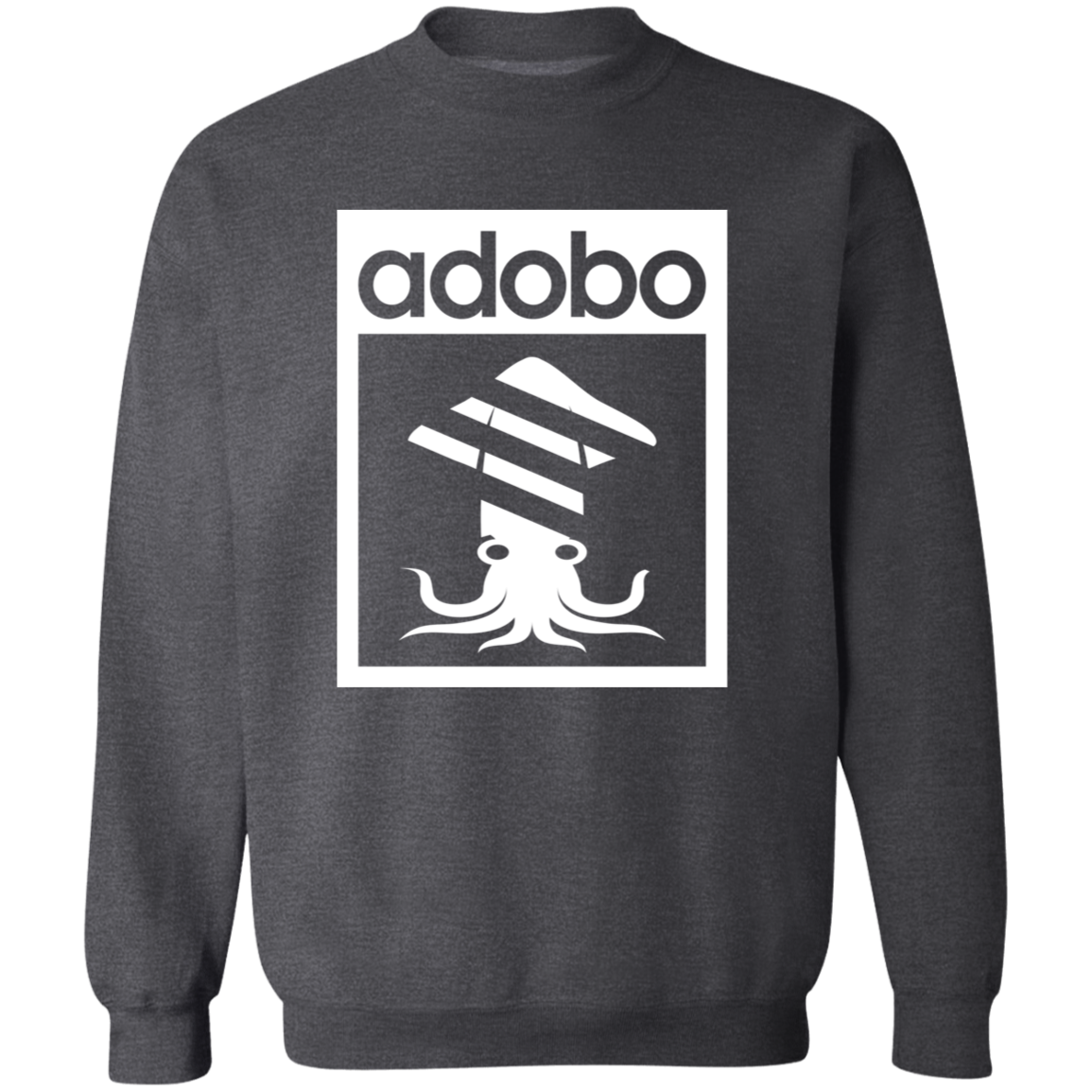 Squid Adobo Unisex Crewneck Pullover Sweatshirt