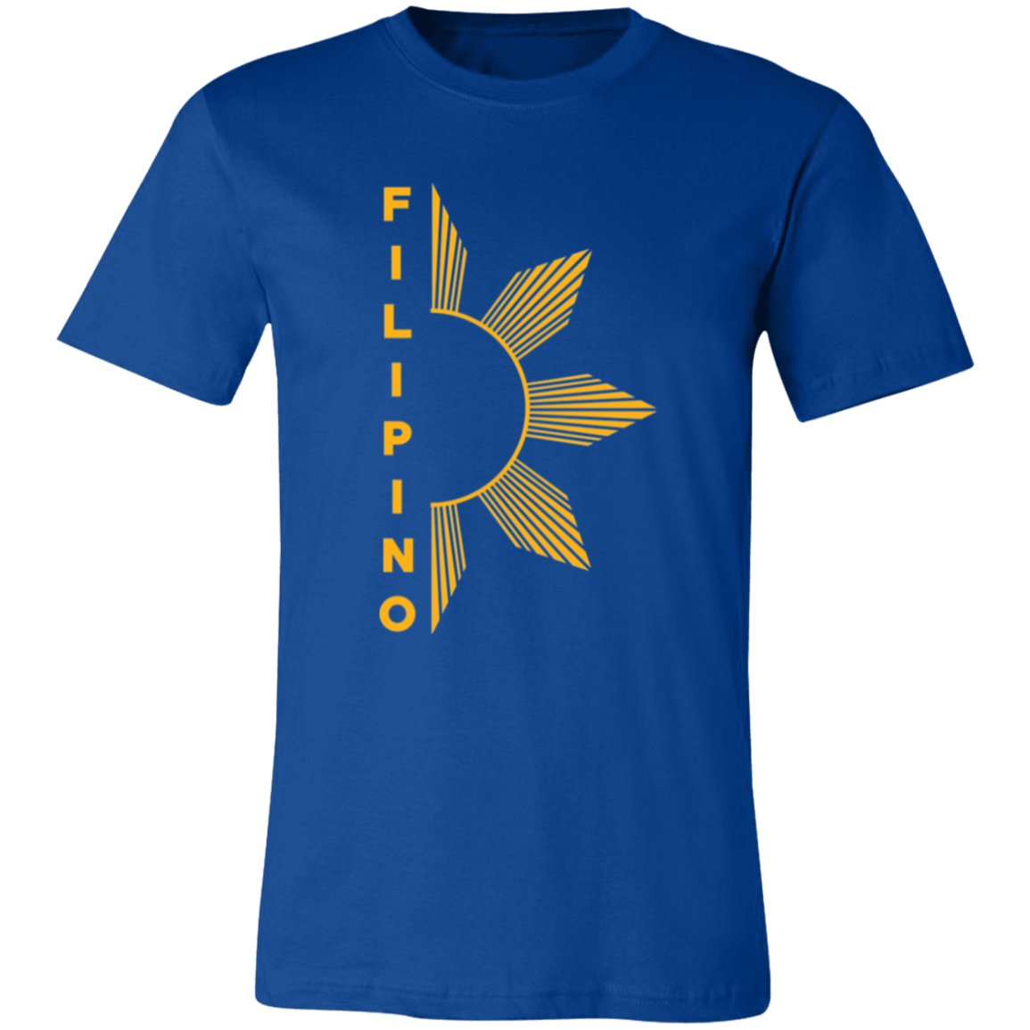 Filipino Half Sun Unisex Jersey T-Shirt