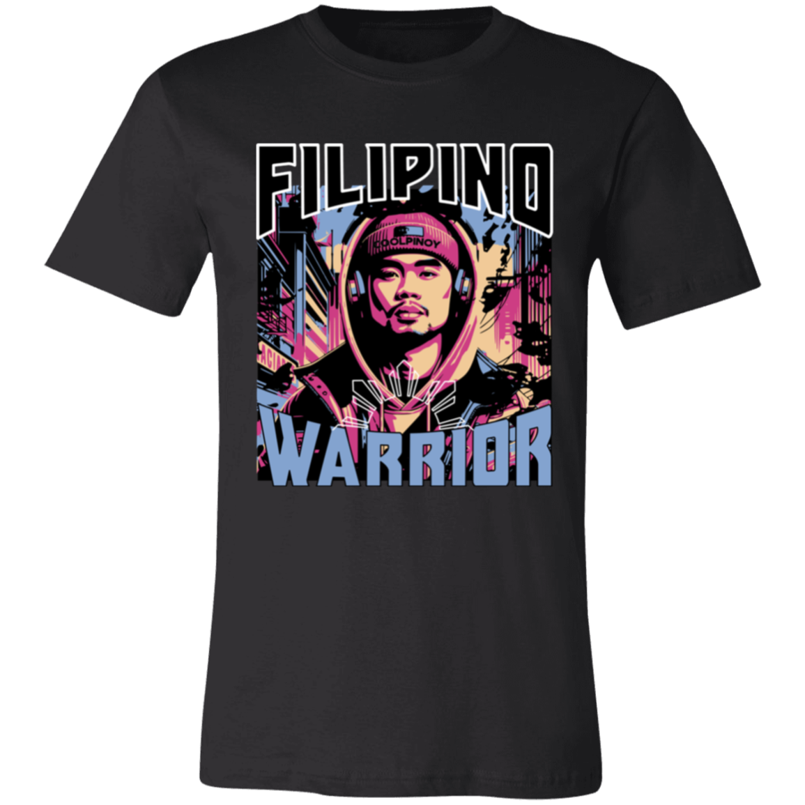 Filipino Street Warrior Unisex Jersey T-Shirt