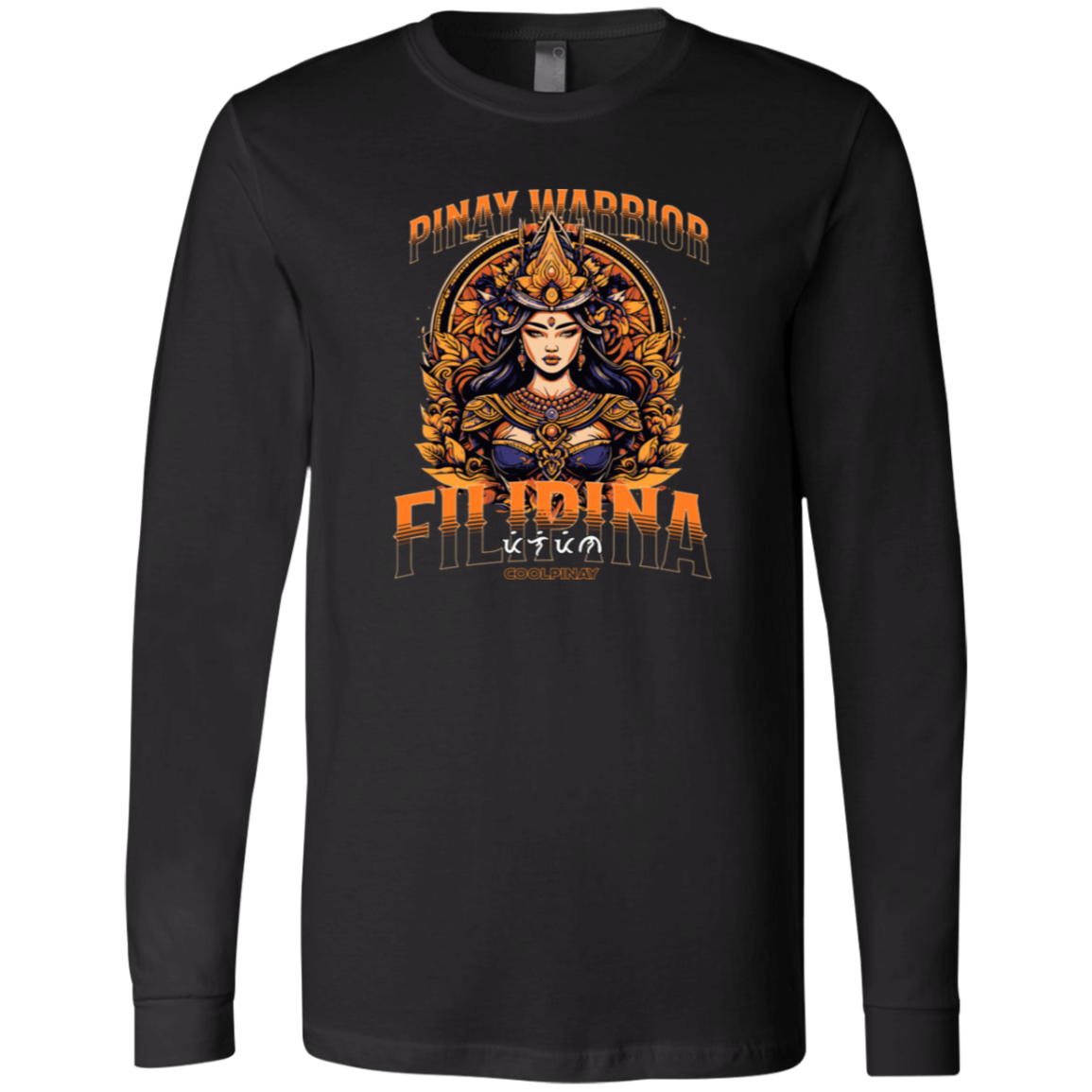 Pinay Warrior Filipina Unisex Jersey Long Sleeve T-Shirt