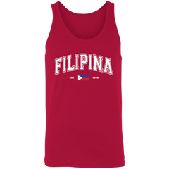 Filipina Est 1898 Unisex Cotton Tank Top