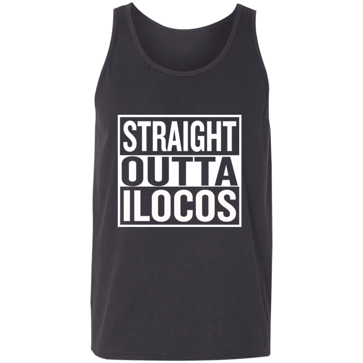 Straight Outta Ilocos Unisex Cotton Tank Top