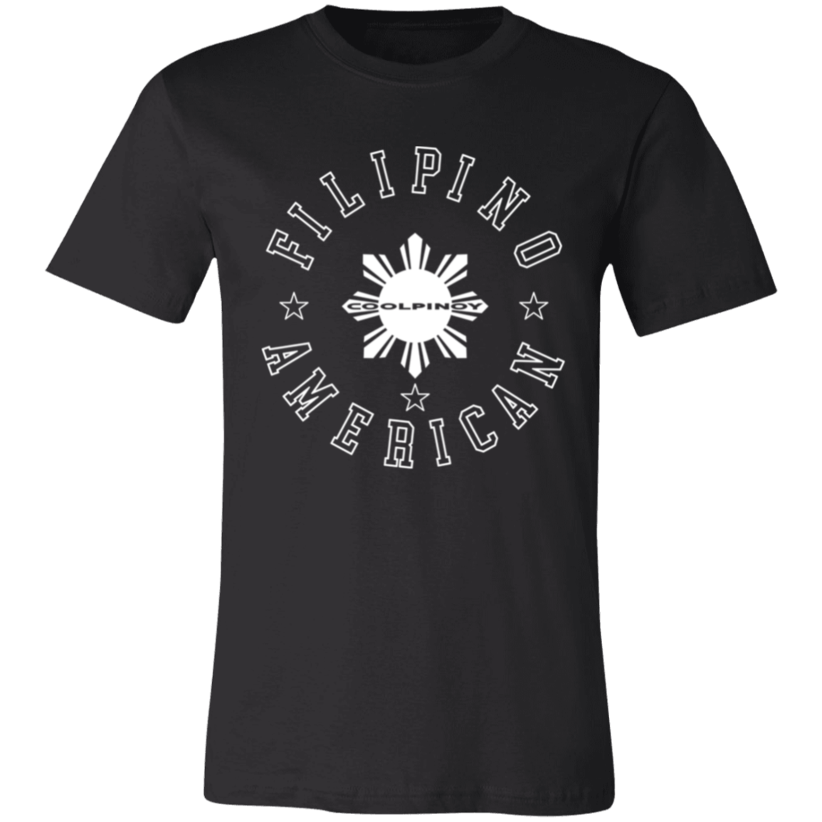 Filipino American White Sun Unisex Jersey T-Shirt