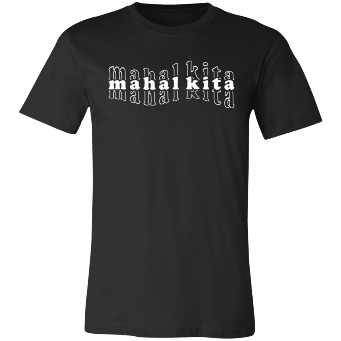 Mahal Kita Mesh Warp Unisex Jersey T-Shirt