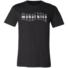 Mahal Kita Mesh Warp Unisex Jersey T-Shirt