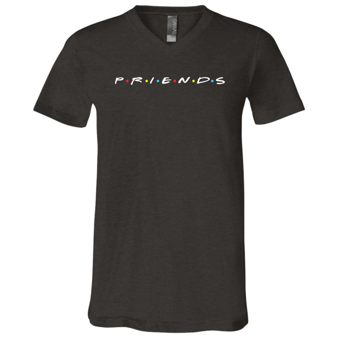 Priends Unisex Jersey V-Neck T-Shirt