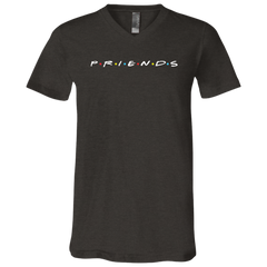 Priends Unisex Jersey V-Neck T-Shirt