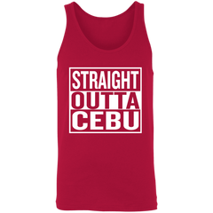 Straight Outta Cebu Unisex Cotton Tank Top