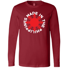 Made in the Philippines Red Sun Unisex Jersey Long Sleeve T-Shirt