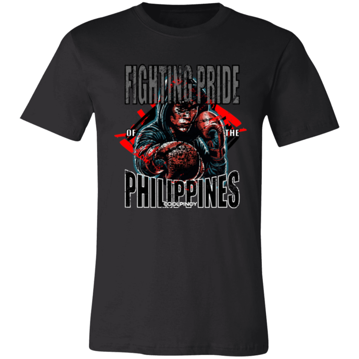 Fighting Pride Of The Philippines Boxing Unisex Jersey T-Shirt