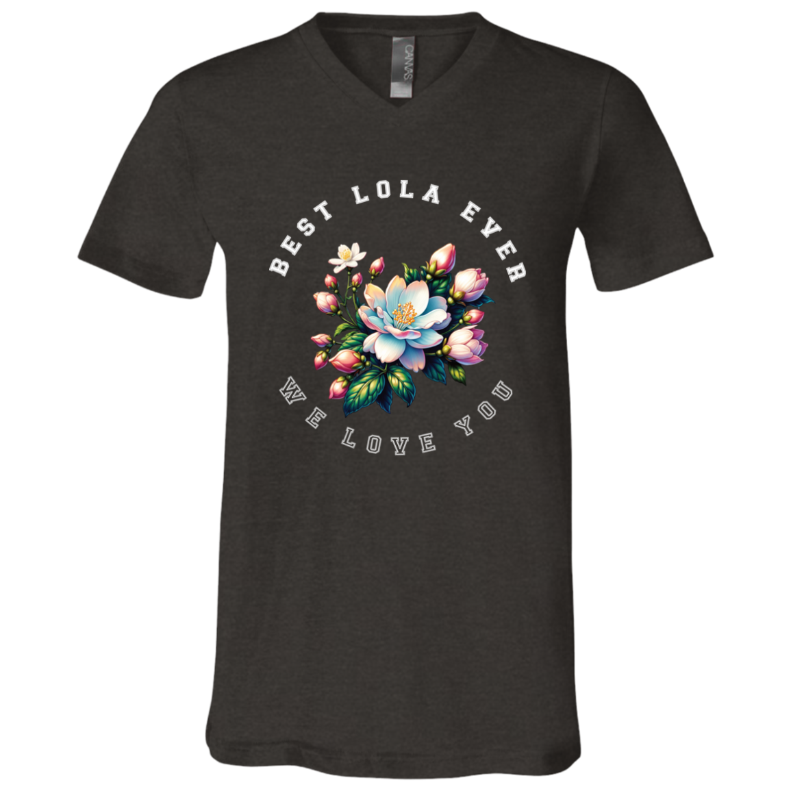 Best Lola Ever Unisex Jersey V-Neck T-Shirt