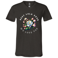 Best Lola Ever Unisex Jersey V-Neck T-Shirt