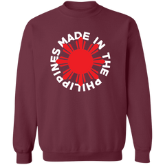 Made in the Philippines Red Sun Unisex Crewneck Pullover Sweatshirt