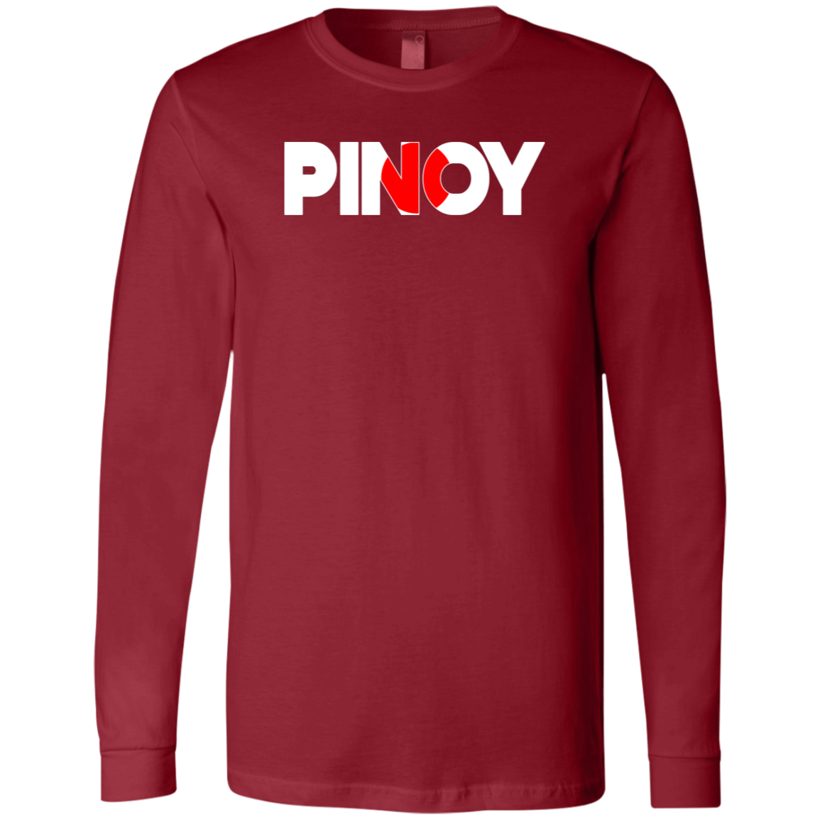 Pinoy Japan Flag Unisex Jersey Long Sleeve T-Shirt