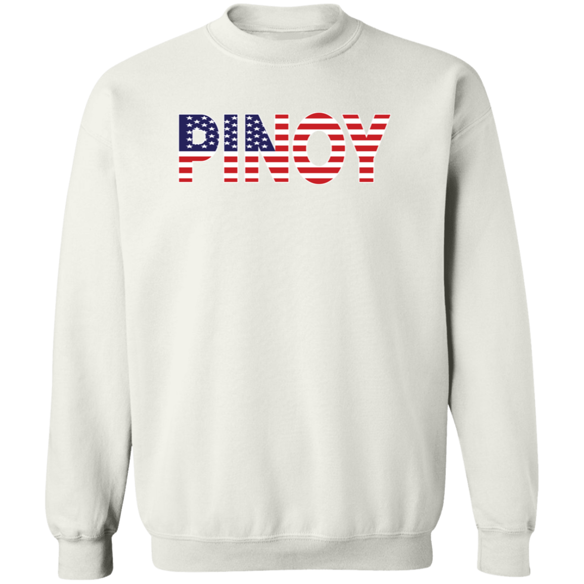 Pinoy American Unisex Crewneck Pullover Sweatshirt