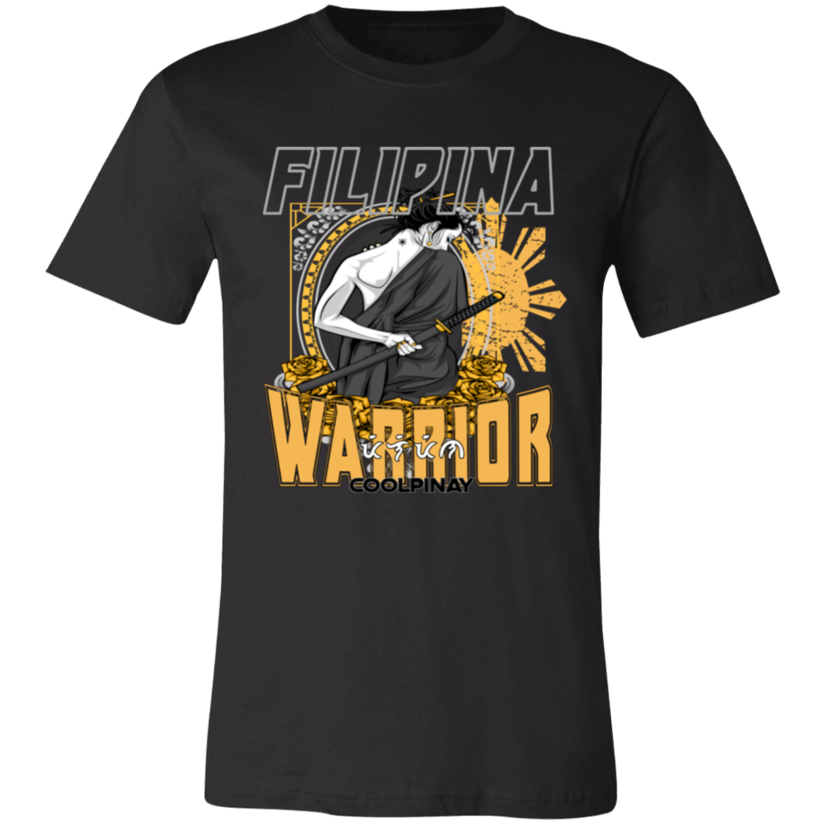 Filipina Warrior Samurai Unisex Jersey T-Shirt