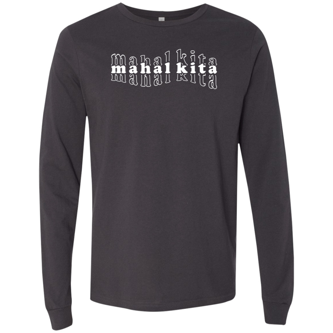 Mahal Kita Mesh Warp Unisex Jersey Long Sleeve T-Shirt