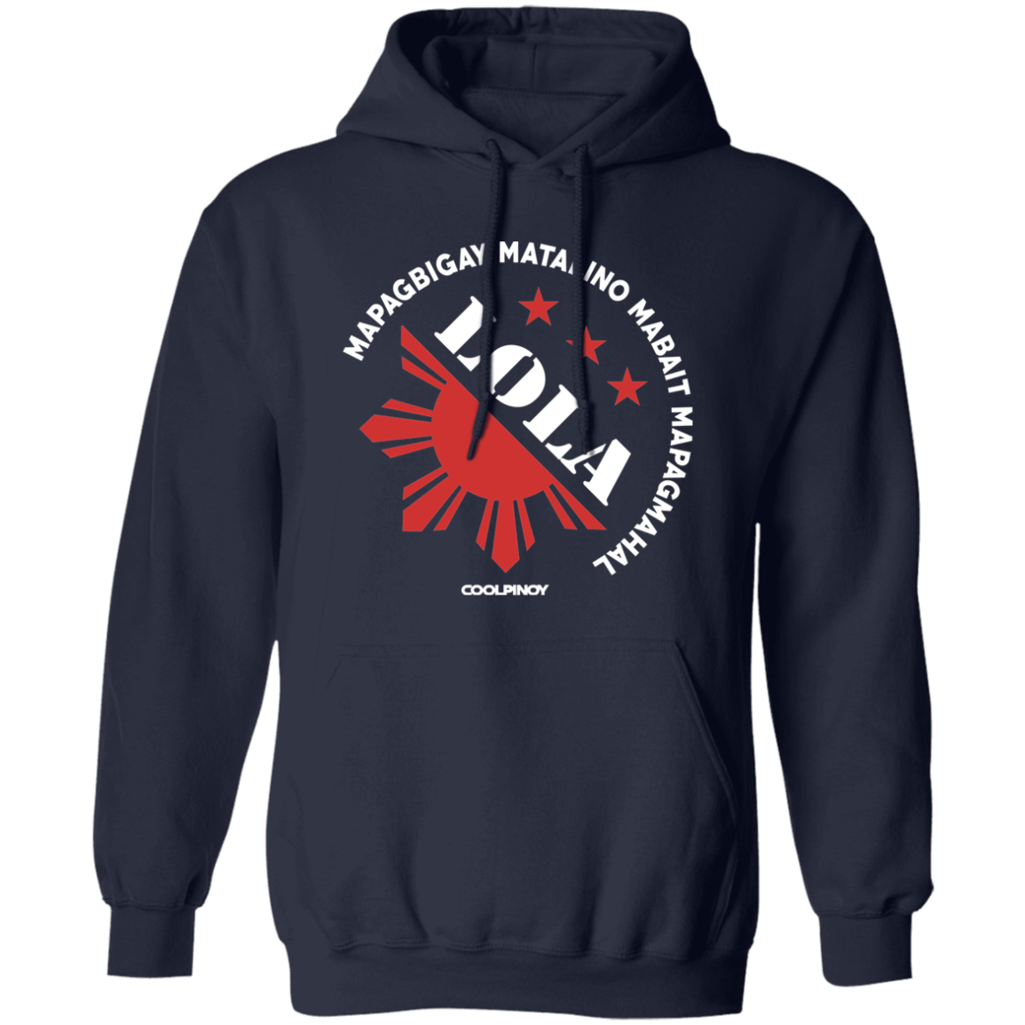 Matalino Mapagmahal Lola Unisex Pullover Hoodie