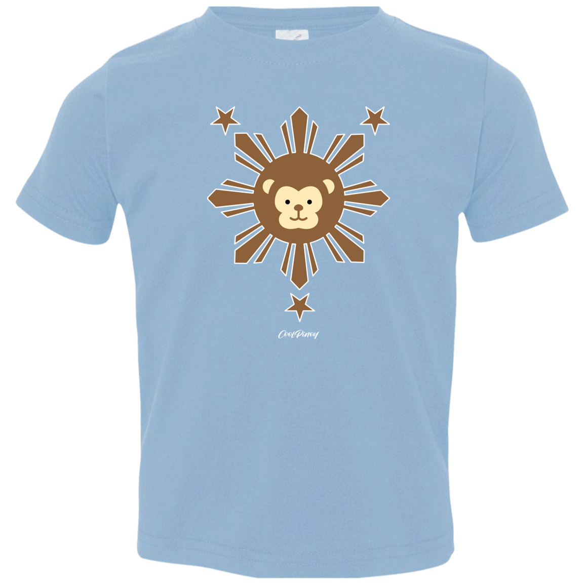 Kids Sun Monkey Toddler Jersey T-Shirt