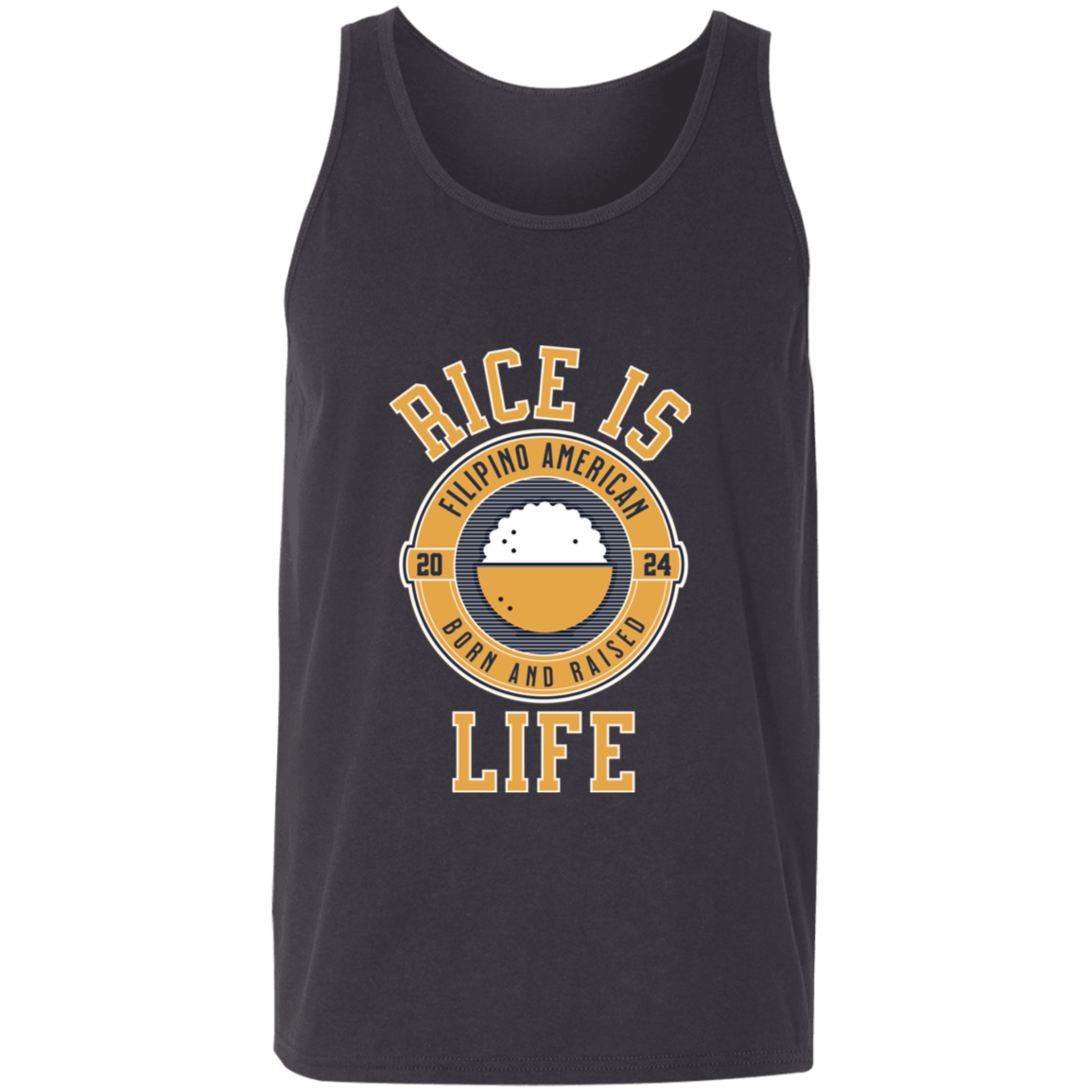 RIce is Life  Unisex Cotton Tank Top