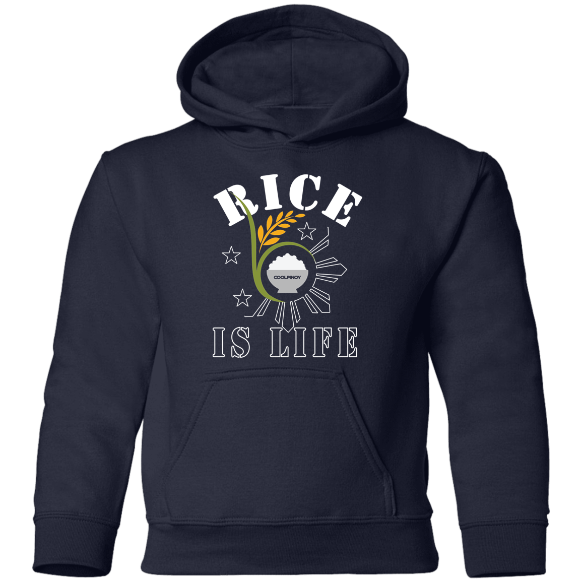 RIce is Life Seeds Unisex Youth Pullover Hoodie