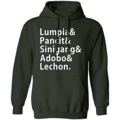 Lumpia Pancit Sinigang Adobo Lechon Unisex Pullover Hoodie