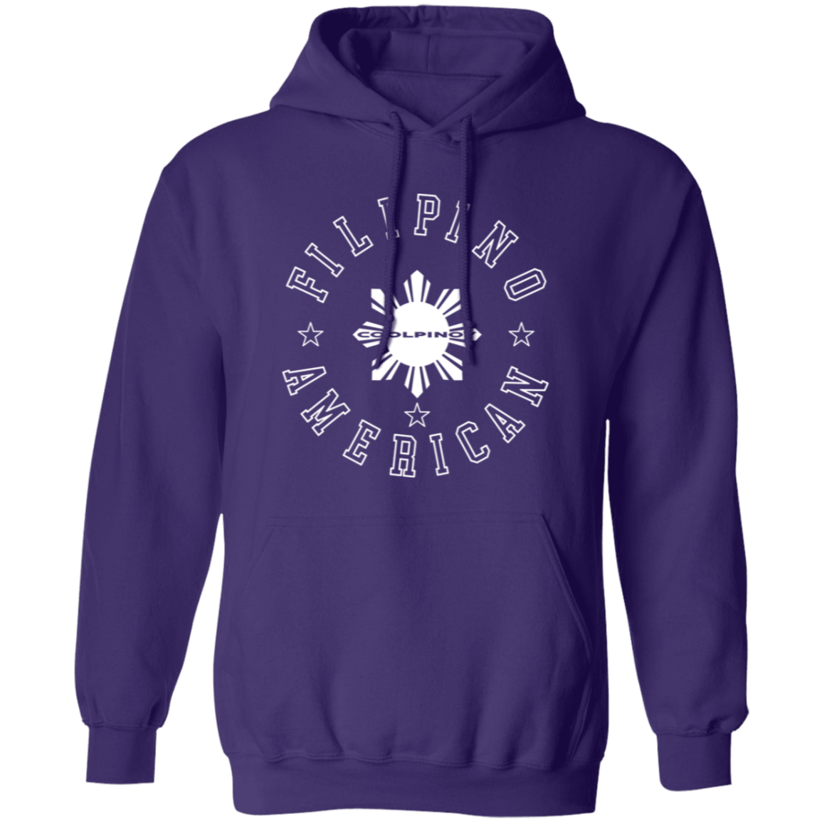 Filipino American White Sun Unisex Pullover Hoodie