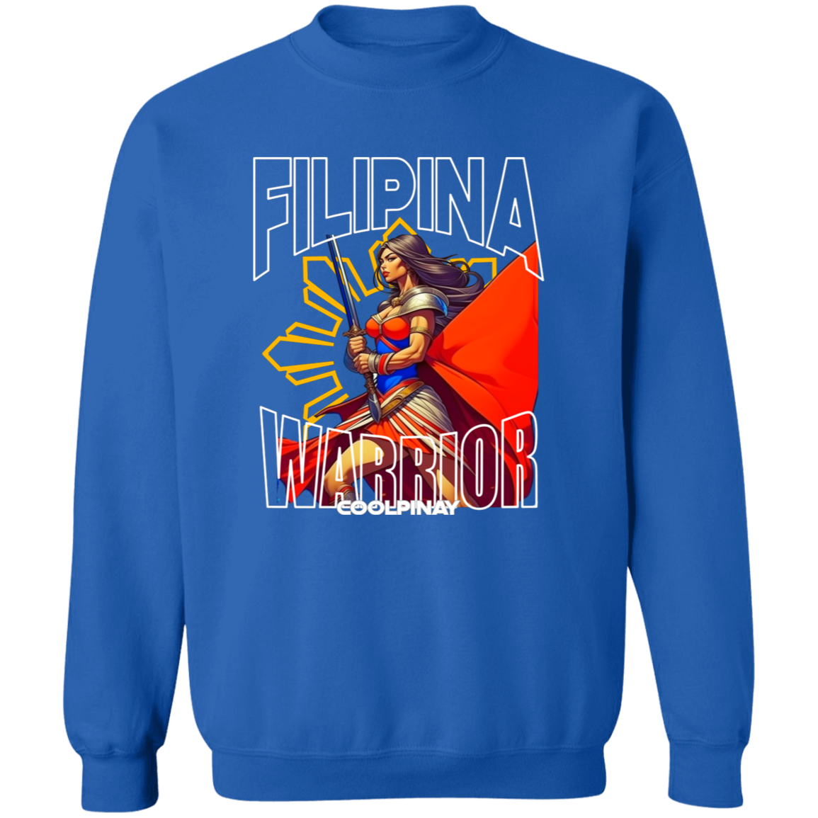 Filipina Warrior Unisex Crewneck Pullover Sweatshirt