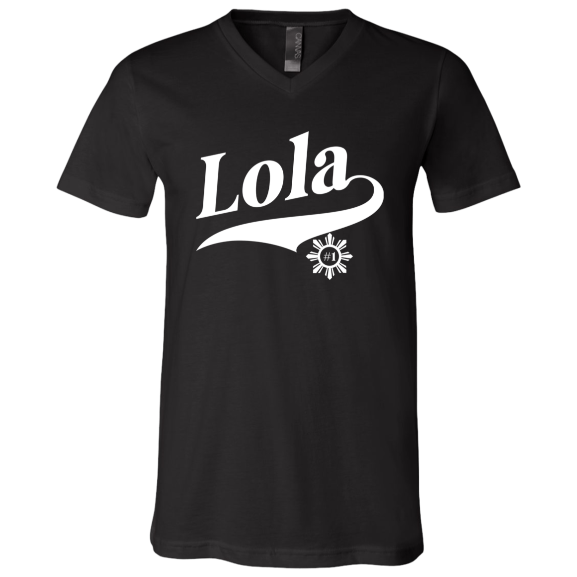 Number One Lola Unisex Jersey V-Neck T-Shirt