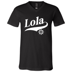 Number One Lola Unisex Jersey V-Neck T-Shirt