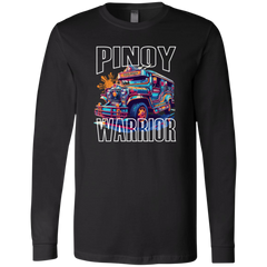 Filipino Warrior Jeepney Unisex Jersey Long Sleeve T-Shirt