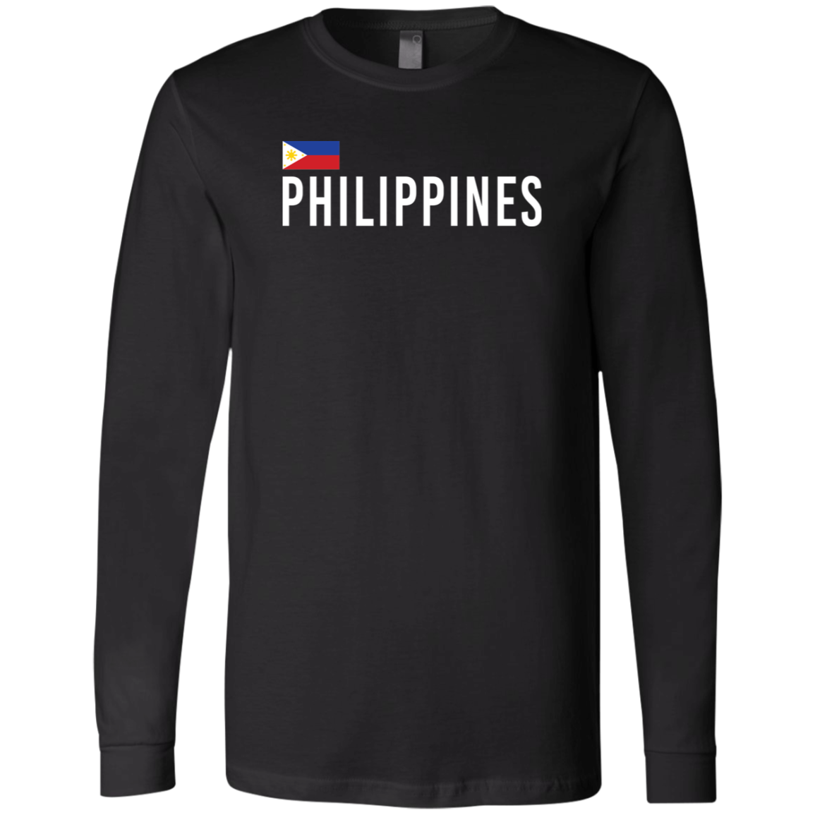 Team Philippines Unisex Jersey Long Sleeve T-Shirt