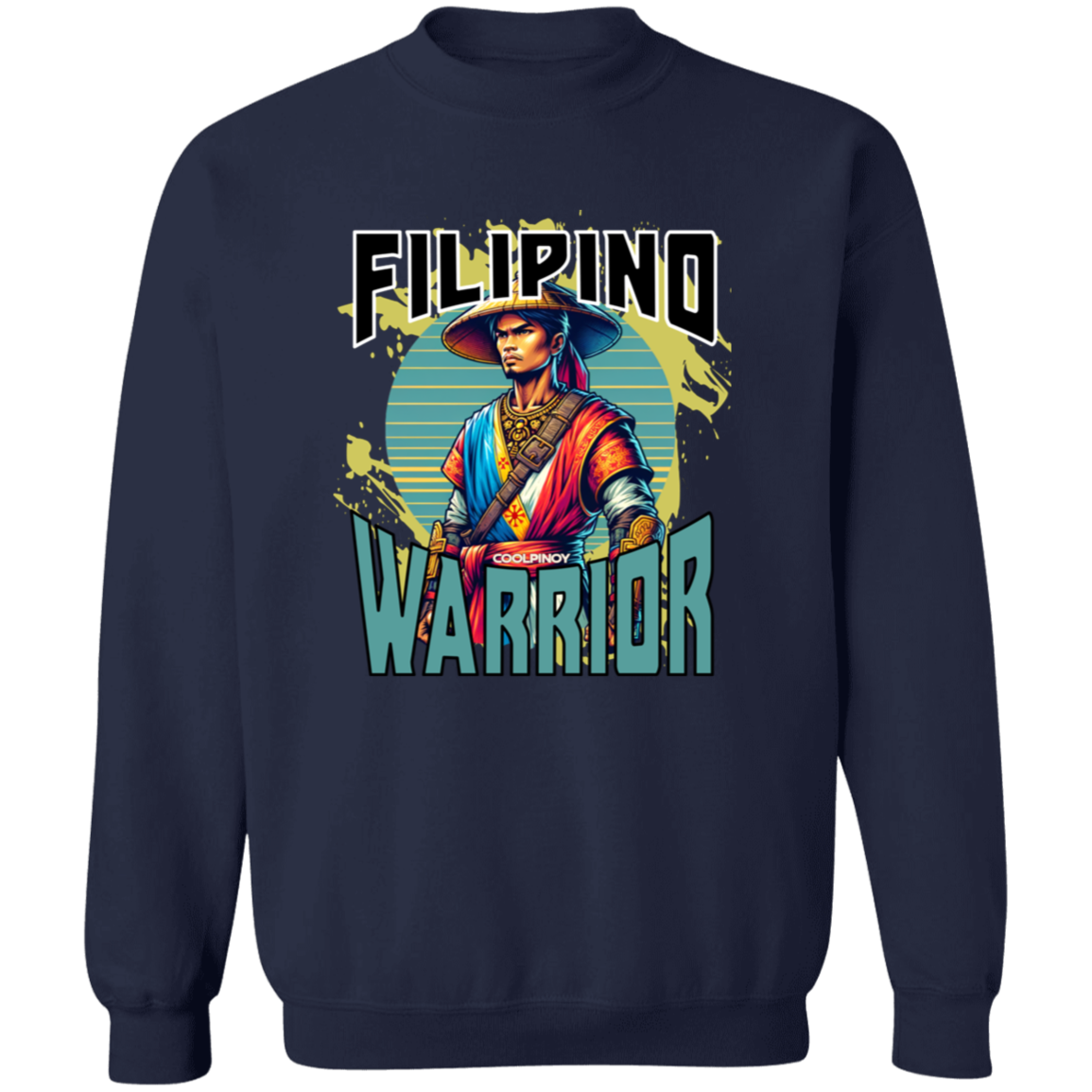 Filipino Warrior Soldier Unisex Crewneck Pullover Sweatshirt