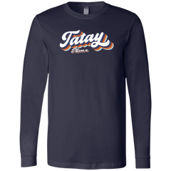 Tatay I Love U Mens Jersey Long Sleeve T-Shirt