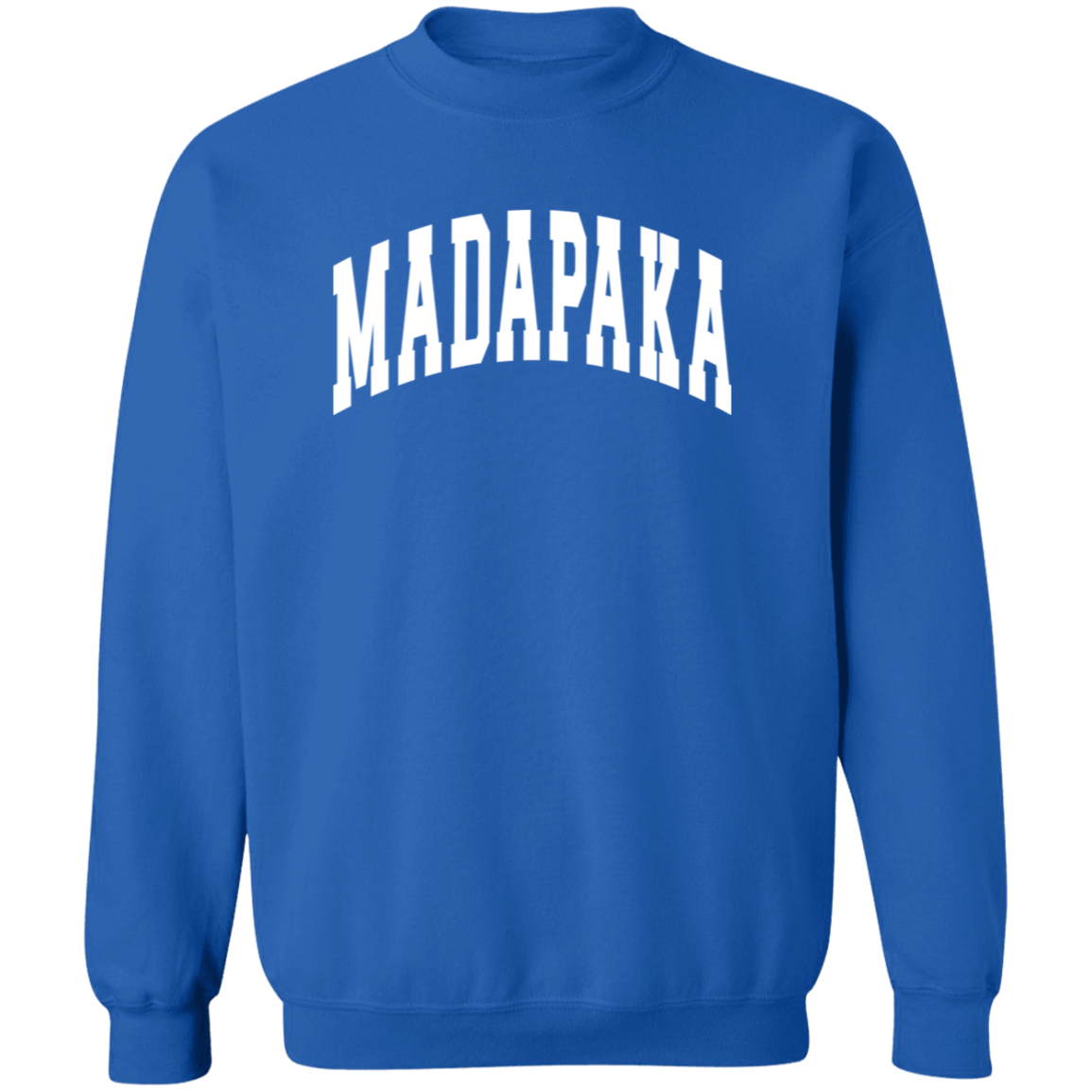 Madapaka Unisex Crewneck Pullover Sweatshirt