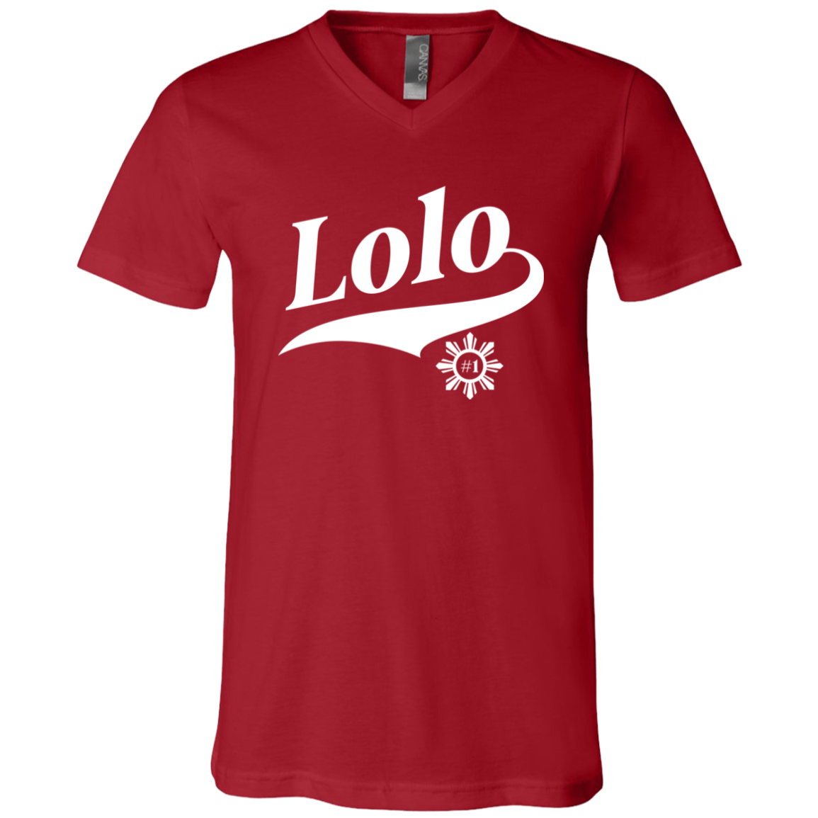 Number One Lolo Unisex Jersey V-Neck T-Shirt