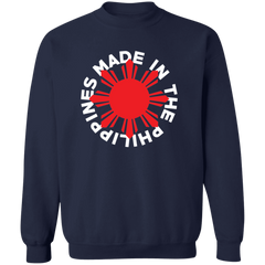 Made in the Philippines Red Sun Unisex Crewneck Pullover Sweatshirt