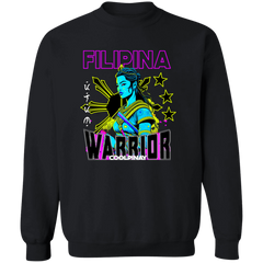 Filipina Warrior Psychadelic Unisex Crewneck Pullover Sweatshirt