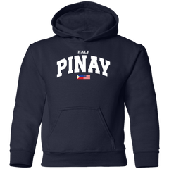 Half Pinay FILAM Flag Youth Pullover Hoodie